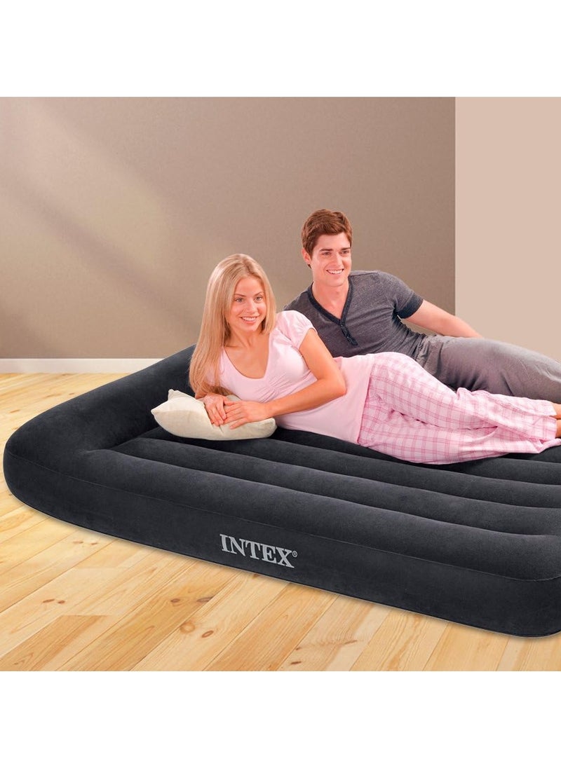 INTEX Pillow Rest Classic AirBed Mattress 137 x 191 x 30 cm  - Image 2