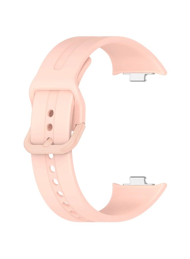 Silicone Strap For Redwatch 5 4 Smart Watch Strap For Xiaomi Mi Band 8/9 Pro - pink - Image 1