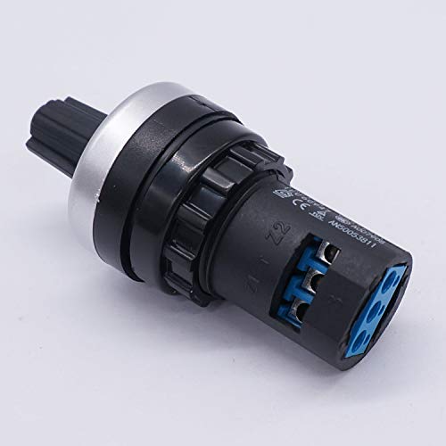 Taiss/ 1Pcs LA42DWQ-22 22mm 5k ohm Governor Rotary Potentiometer Inverter Converter Resistance Variable Frequency Converter Speed Drive Potentiometer b5k ohm - Image 3