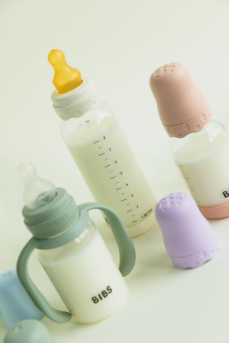 BIBS Baby Bottle Handle - Baby Blue - Image 5