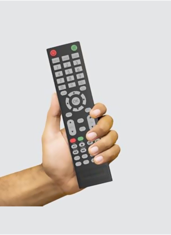 ماركة غير محددة - تلفزيون ذكي LED مقاس 43 بوصة - واي فاي مدمج - تطبيقات ذكية - منفذا HDMI - ذاكرة وصول عشوائي (RAM) سعة 1 جيجابايت - مكبرات صوت بقوة 16 وات، معالج رباعي النواة - إطار نحيف للغاية - مؤقت نوم - إيقاف تشغيل تلقائي - شاشة متعددة اللغات - 60 هرتز - 4300SLED أسود - Image 1