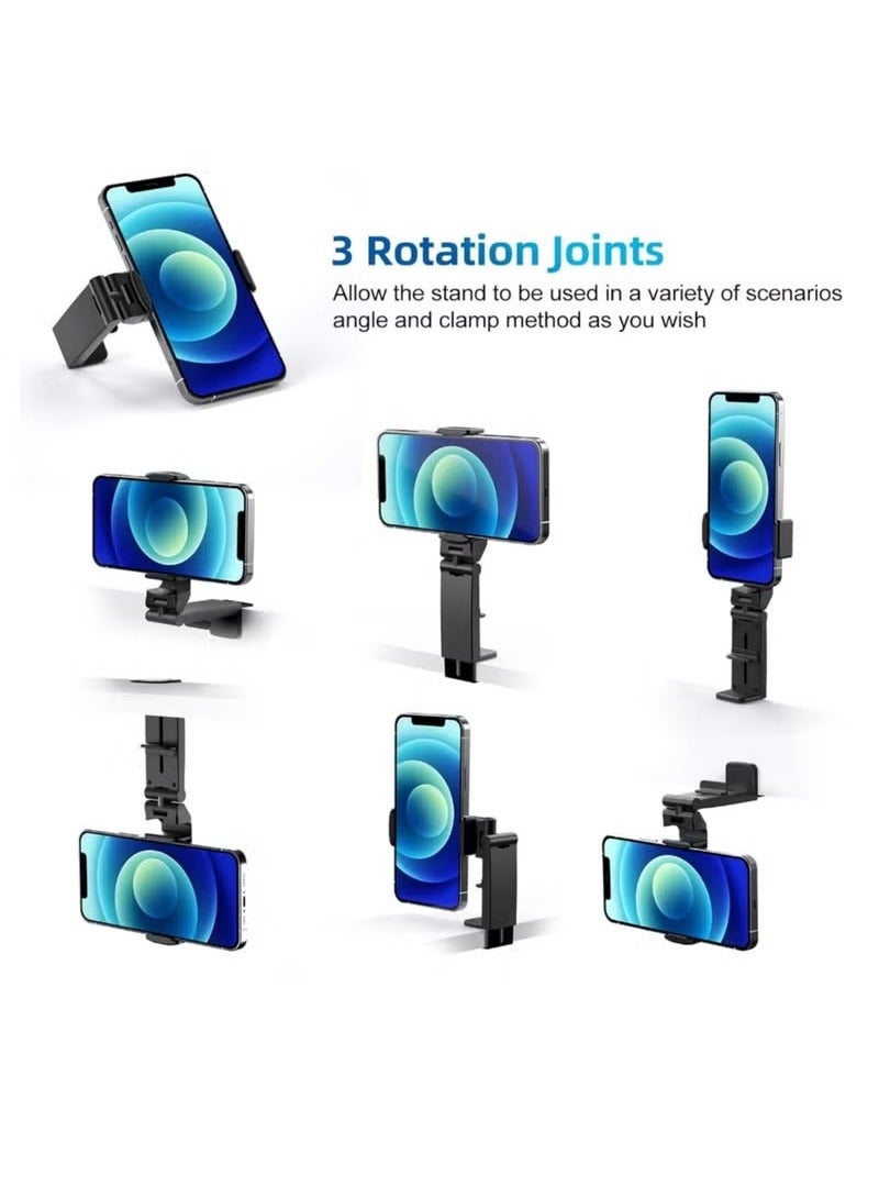 Airplane Travel Essentials Phone Holder, Universal Airplane Flight Essentials Phone Mount 360 Degree  - Image 5