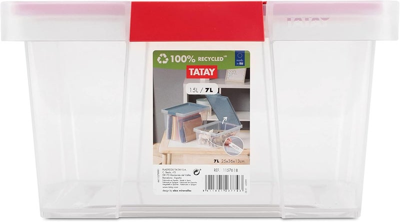 Tatay 7L Storage Box with Lid - Image 4