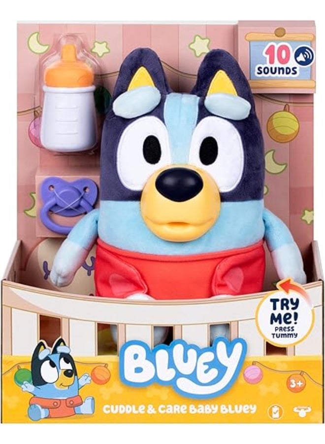 BLUEY دبدوب بلوى S13 للمعانقة والعناية - بيبي بلوى 18967 - Image 1