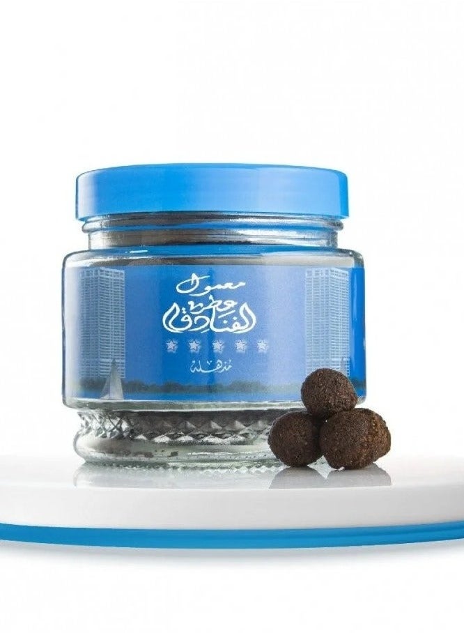 عود لافر معمول عطر الفنادق أزرق.