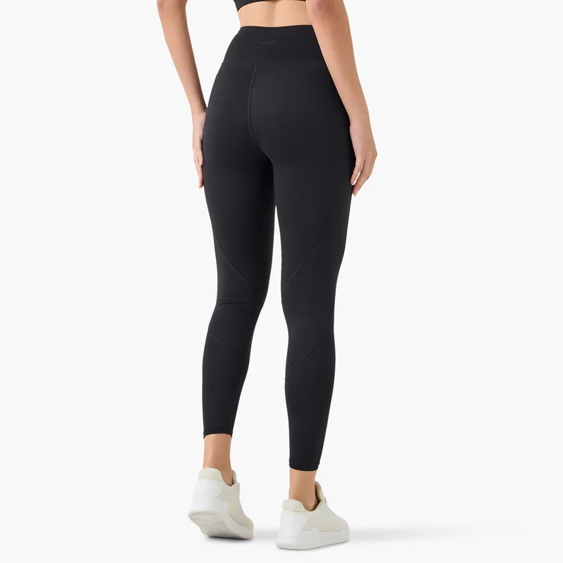 ADOT by Splash Textured Leggings with Elasticated Waistband and Pocket