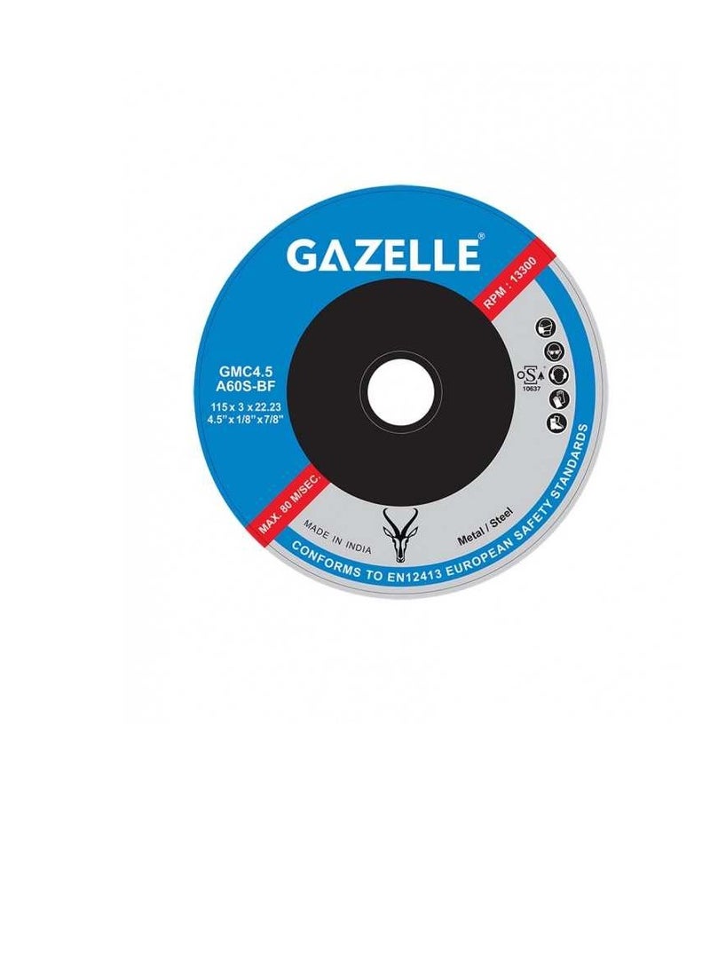 Gazelle Metal/Steel Cutting Disc 4.5" - Image 3