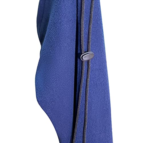 Gespann Soft Badminton Racket Cover Badminton Racket Bag with Adjustable Shoulder Strap (Dark Blue) - Image 4