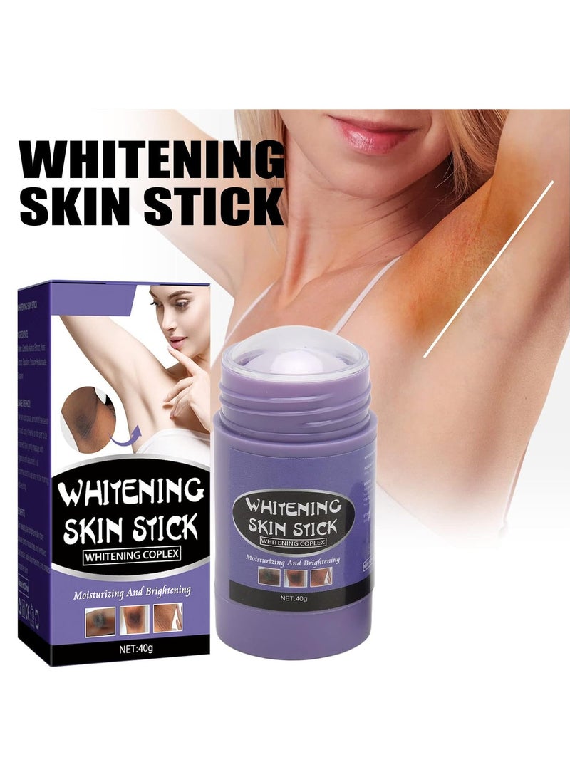 EELHOE Underarm Dark Spot Stick, Scented Armpit Dark Spot Remover 40g Skin Lightening for Elbows - Image 3