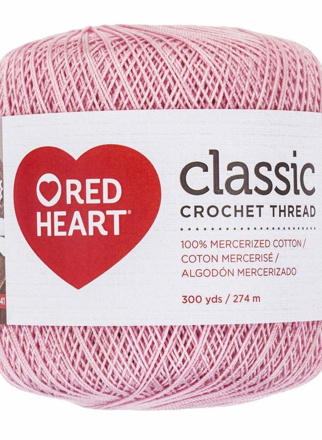 Coats Crochet Classic Crochet Thread, 10, Orchid Pink, 1050 Foot