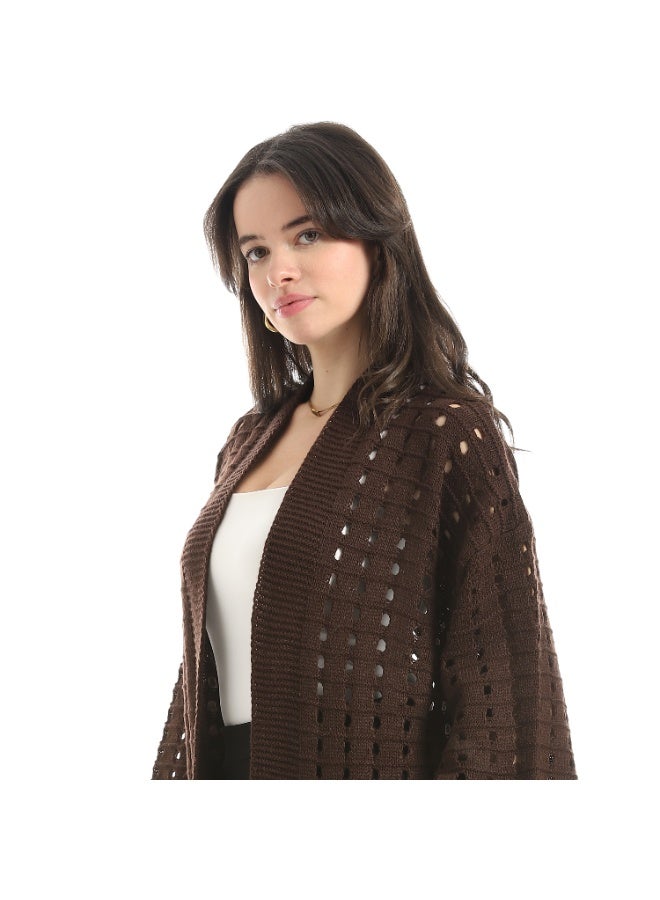 Coctail cardigan-17495-brow - Image 5