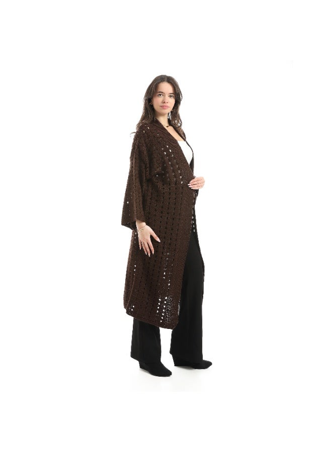 Coctail cardigan-17495-brow - Image 3