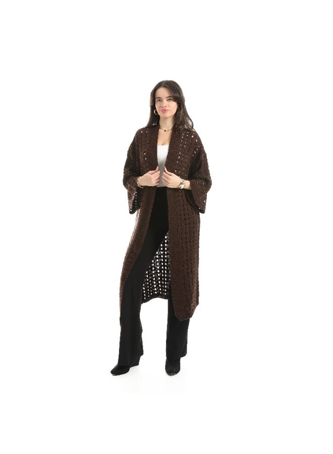 Coctail cardigan-17495-brow - Image 1