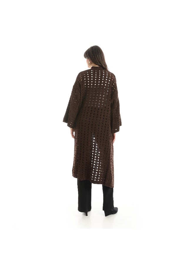 Coctail cardigan-17495-brow - Image 4