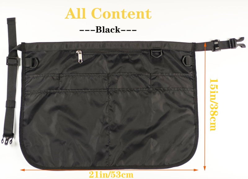 Bafelia Barber Apron with 7 Pockets, Waterproof and Bleach-proof Hair Stylist Apron for Men Women, Hairdresser Apron for Salon, Cosmetology, Barber - Image 5