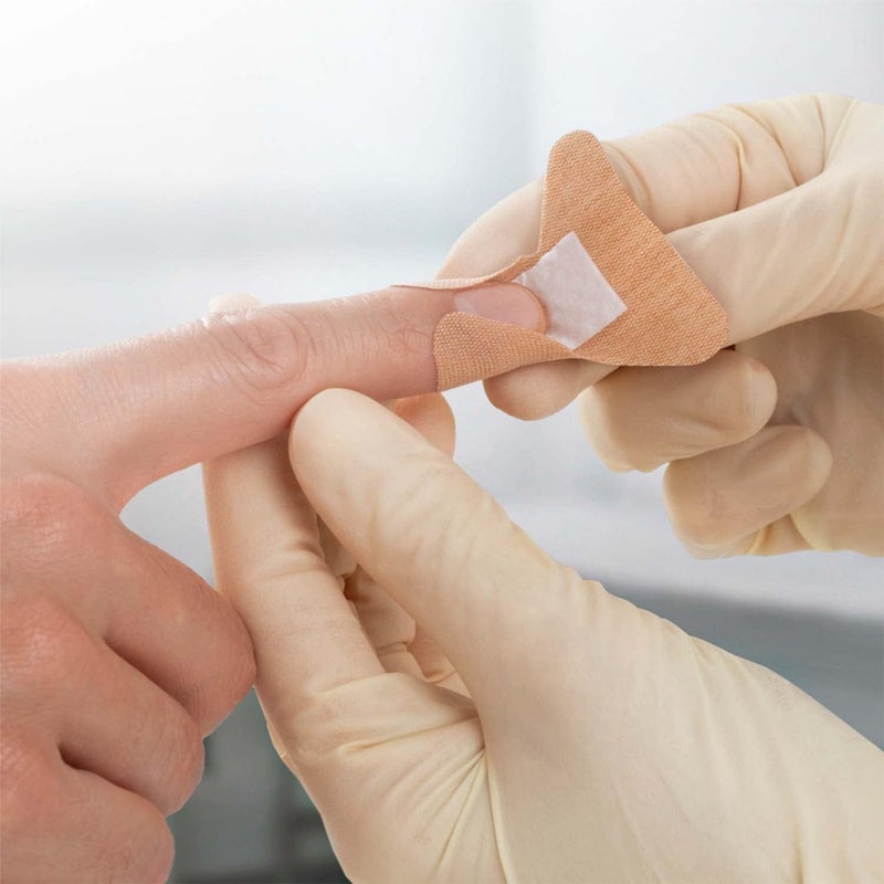 JOBST Leukoplast Elastic Fabric Adhesive Latex Free Bandages Small Digit 100 in Box - Image 2