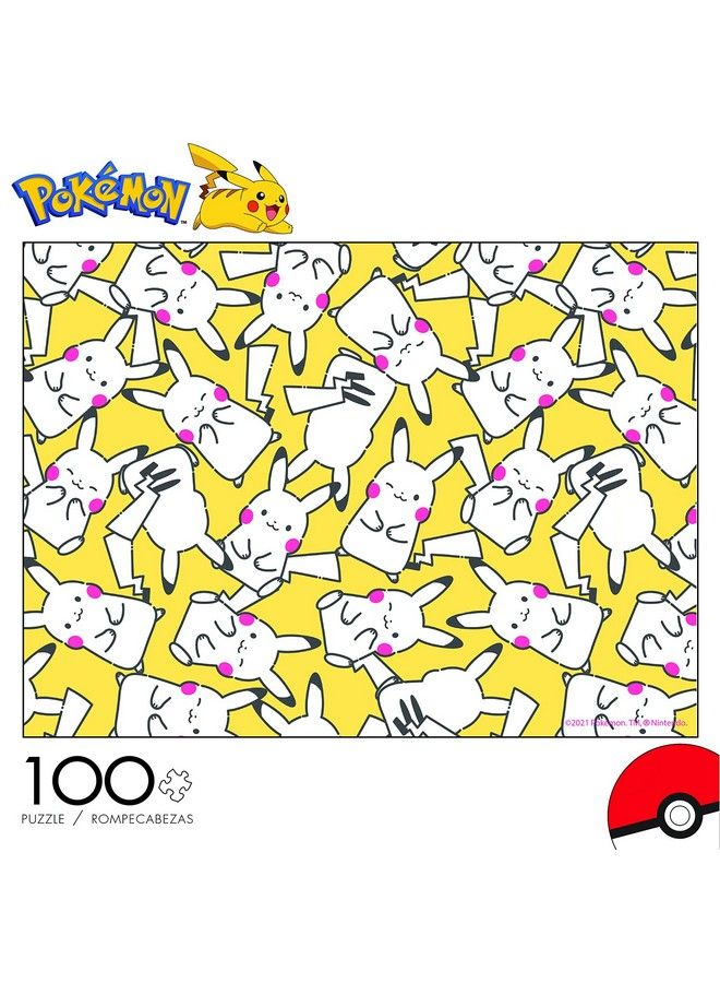 Buffalo Games Japanese Pikachu Pokemon 100 Piece Jigsaw Puzzle - Image 3
