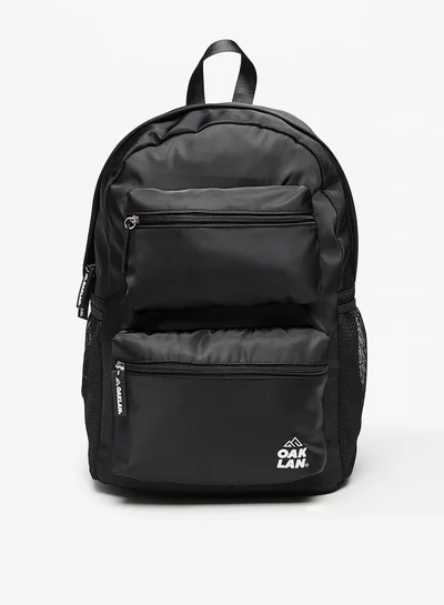 Oaklan by Shoexpress Solid Backpack with Adjustable Straps