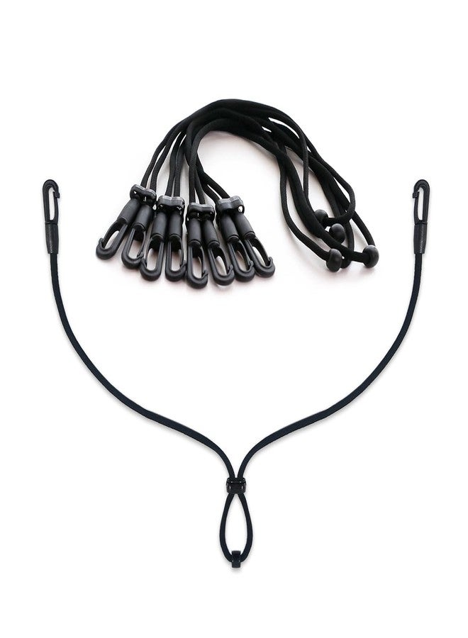HX AURIZE Face Mask Extender Holders to Protect Ears Adjustable Black 4 Pcs - Image 1