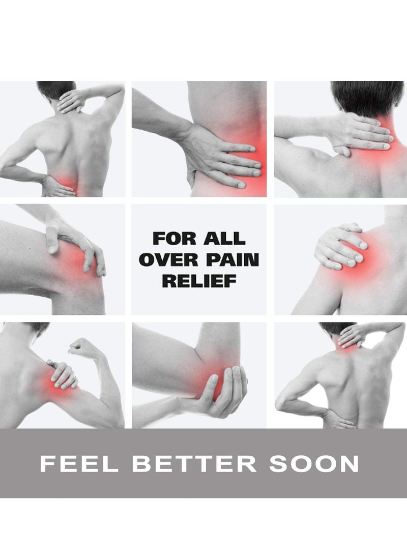 Excefore Psoas Muscle Release Tool, Personal Body Massage for Release Back Bain, Trigger Point Physical Therapy with 6 Massage Heads - Image 2