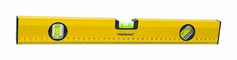 FREEMANS CL360 Centigraff Box Section Aluminium Level and Printed scale with 3 Vials - 60cm - Image 1