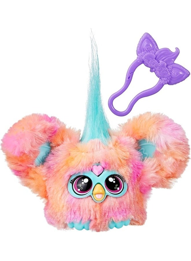 فربي لعبة فوربليتس ري ميكس ميني فريند، ٤٥+ صوتًا وموسيقى، تتحدث فقط، فوربيش، ألعاب إلكترونية محشوة للأطفال من سن ٦ سنوات فما فوق، لون مرجاني - Image 3