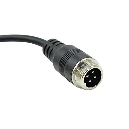 UmiMirari Hxchen 10M/33FT Car 4-Pin Aviation Video Extension Cable for CCTV Rearview Camera Truck Trailer Camper Bus Motorhome Vehicle Backup Monitor Waterproof Shockproof System - (1 Pc) - Image 5