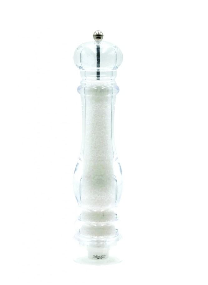 bisetti - BISETTI ACRYLIC SALT MILL "MILANO" 32 CM ROUND - Image 1
