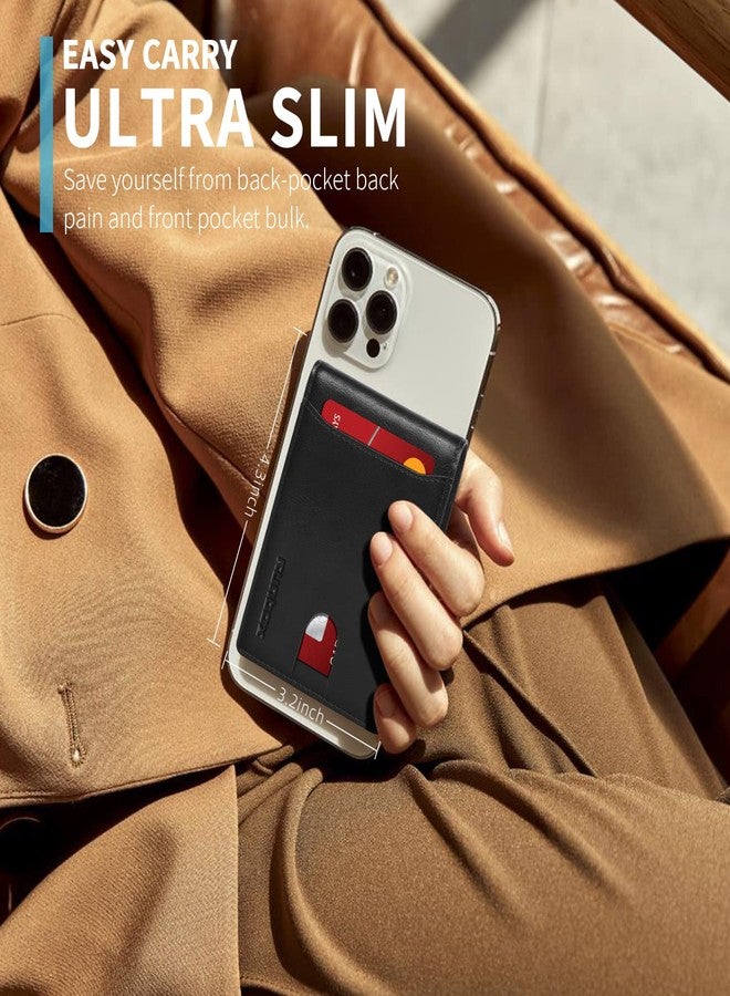 RUNBOX Novelty Wallet for Men Slim 11 Credit Card Holder Slots Leather RFID Blocking Small Thin Men's Wallet Bifold Minimalist Front Pocket Large Capacity Gift Box - Image 3