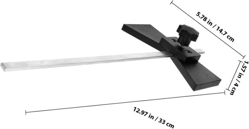 Center Finder Scriber Woodworking Marking Gauge Precise Center Positioning Tool Carpenter Ruler for Woodworking Layout and Measurement - Image 2