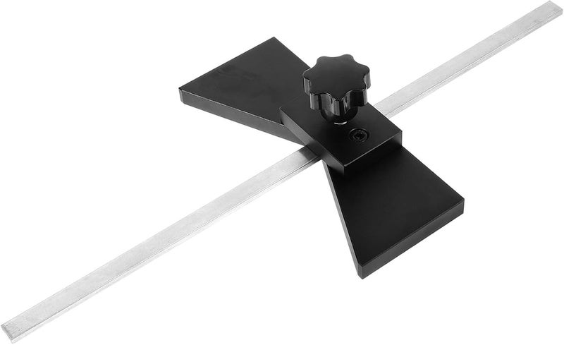 Center Finder Scriber Woodworking Marking Gauge Precise Center Positioning Tool Carpenter Ruler for Woodworking Layout and Measurement - Image 1