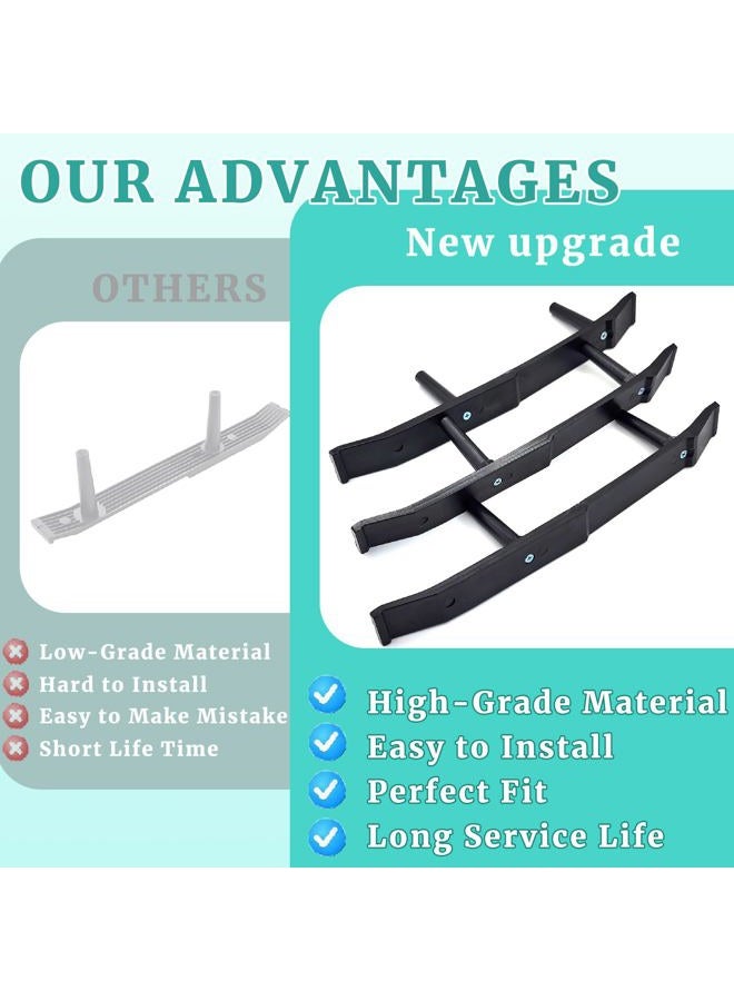 gtpartes Bracket Set for Tailgate Trim Panel Fit for 1987-1996 F150 F250 F350 - Image 4