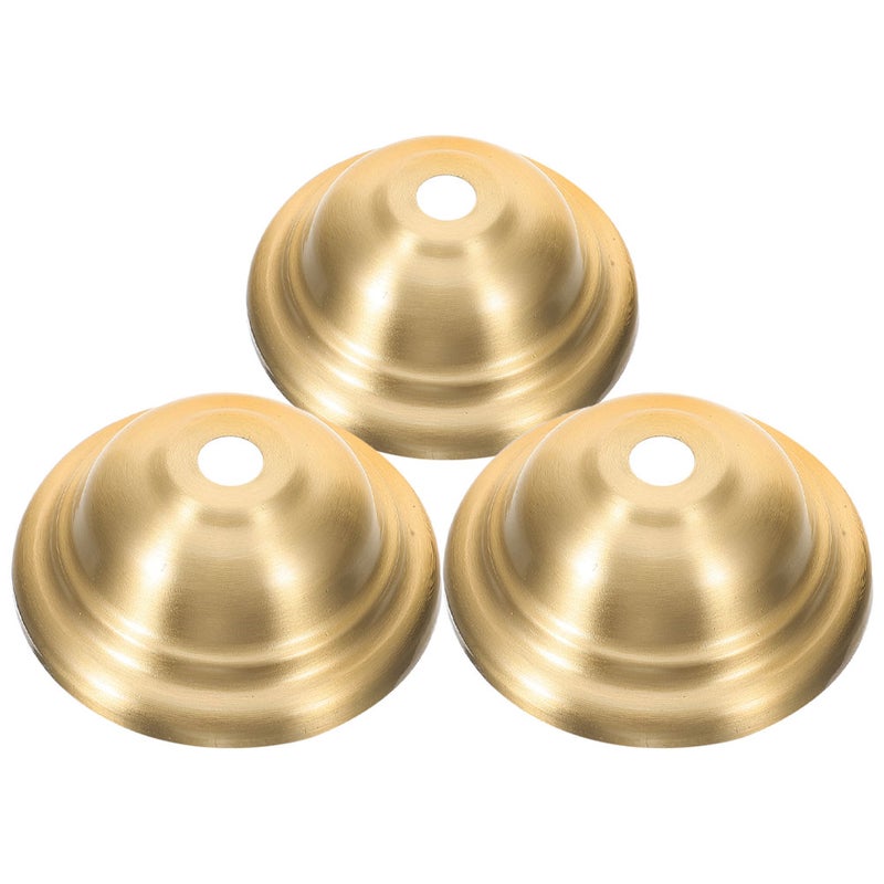3pcs Lamp Socket Cup: Decorative Lamp Finial Cover Vintage Light Base Holder Cover Sleeve Decorative Lighting Accessories For Living Room Dining Room - Image 5