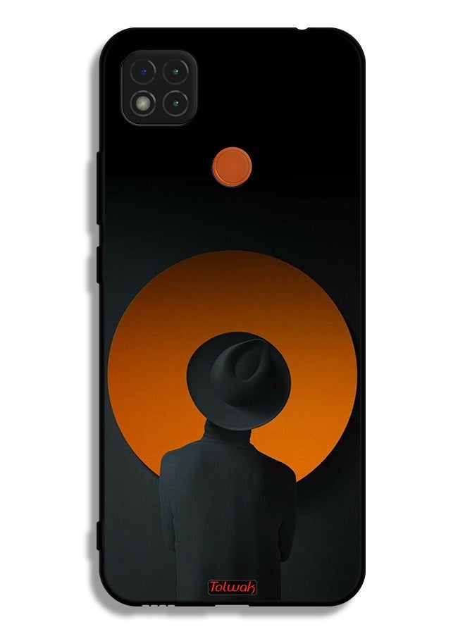 Tolwak Xiaomi Redmi 10A Protective Case Cover Hat Boy Art - Image 2