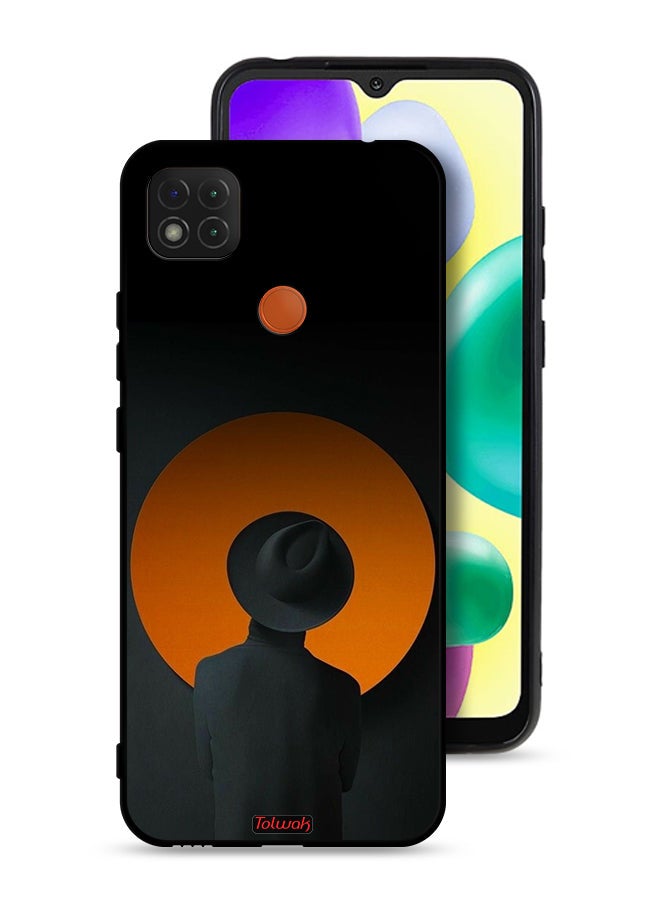 Tolwak Xiaomi Redmi 10A Protective Case Cover Hat Boy Art - Image 1