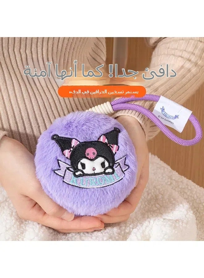 ماركة غير محددة دفاية يدوية من سانريو، دفاية كهربائية محشوة للأطفال، دفاية كهربائية محمولة، دفاية يدوية قابلة للشحن.  - Image 2