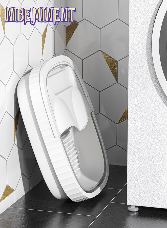 NIBEMINENT Foldable Footbath Basin, Portable Foldable Footbath Basin, Portable Foot Soaking Tub Massager SPA Soak Tub Massage Basin with Footstool and Cover, for Pedicure MassageFoot Soaking Tub SPA Massage Basin with Footstool and Cover, for Pedicure Massage - Image 5