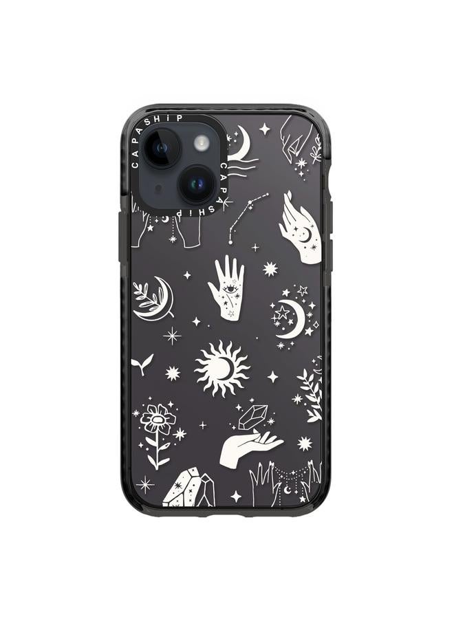 S-TOP Case For iPhone 14 Simple Illustration Pattern Full Coverage Phone Case - Image 1