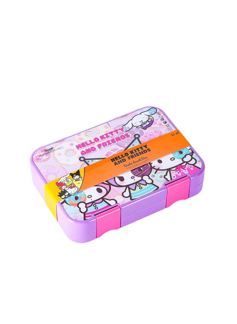 Sanrio purple Sanrio Hello Kitty Regular Bento Lunch Box 800ML | Multi-Compartment Food Storage Box for Women | Best Price UAE