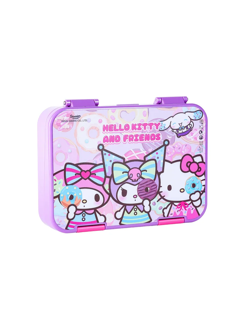 Sanrio purple Sanrio Hello Kitty Regular Bento Lunch Box 800ML | Multi-Compartment Food Storage Box for Women | Best Price UAE