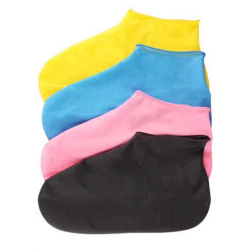 Shoes Cover Rain Shoes Cover Wear-resistant Non-slip Waterproof Shoes Cover for Adult Children Latex Shoe Cover - Image 3