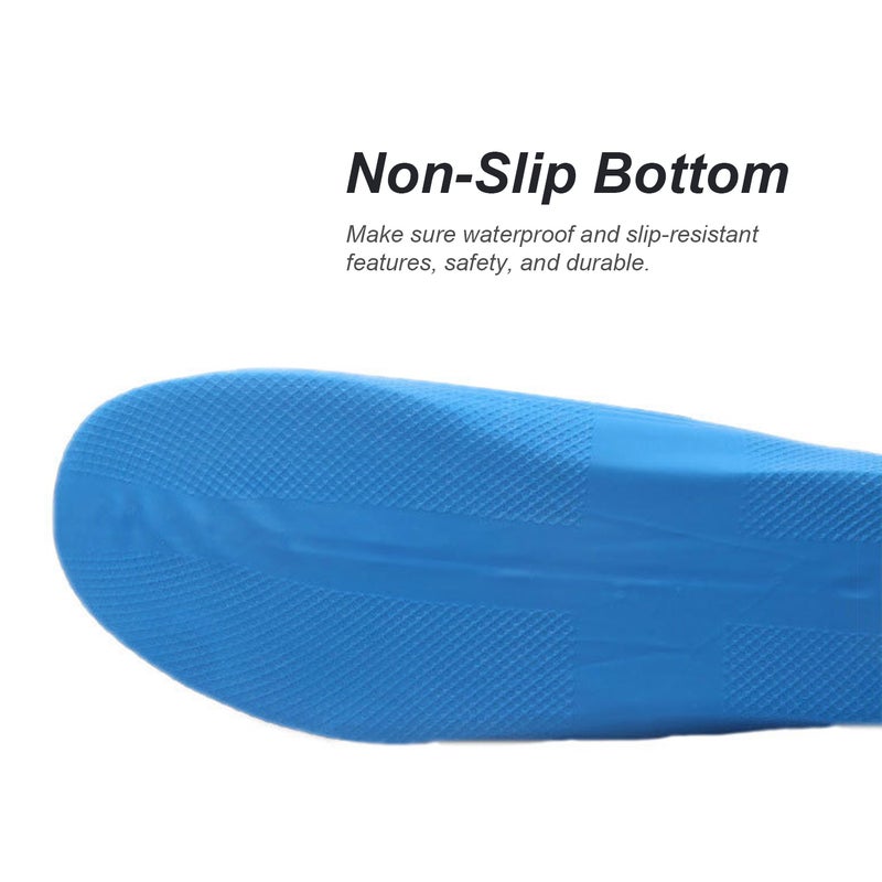 Shoes Cover Rain Shoes Cover Wear-resistant Non-slip Waterproof Shoes Cover for Adult Children Latex Shoe Cover - Image 4