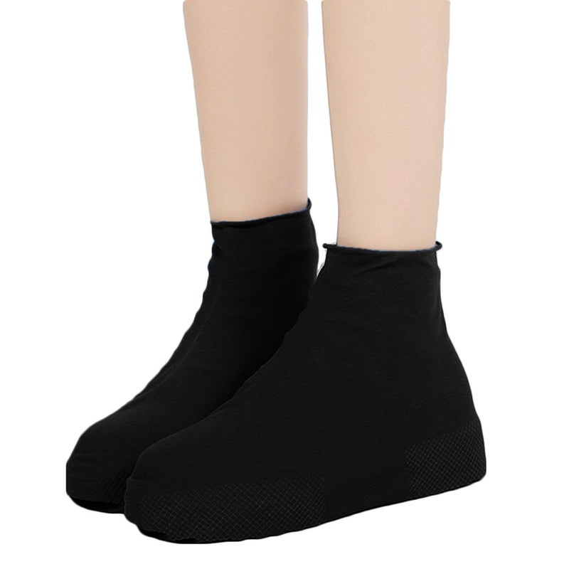 Shoes Cover Rain Shoes Cover Wear-resistant Non-slip Waterproof Shoes Cover for Adult Children Latex Shoe Cover - Image 1
