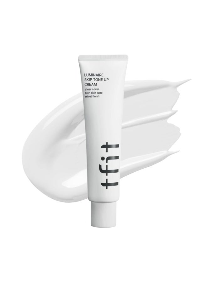 TFIT Luminaire Skip Tone Up Cream - Face Base (100g) - Image 1