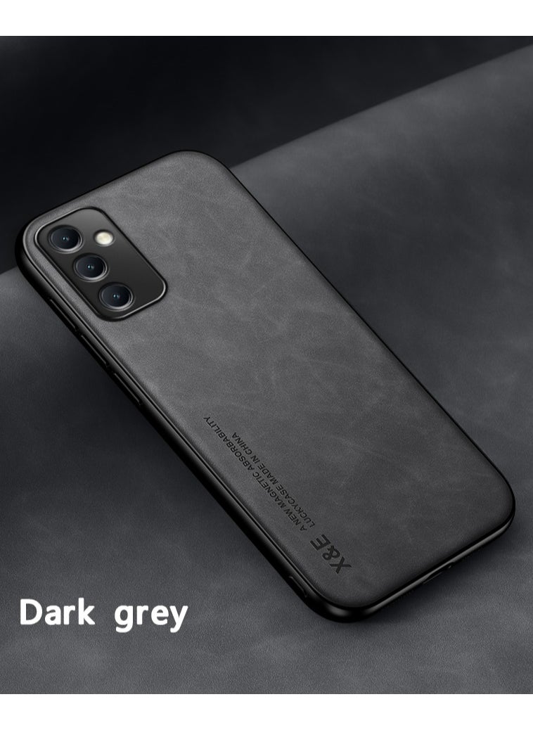 Color Fans - Case for Samsung A54 5G Cover Bumper Built-in Metal Plate Dark Grey - Image 1