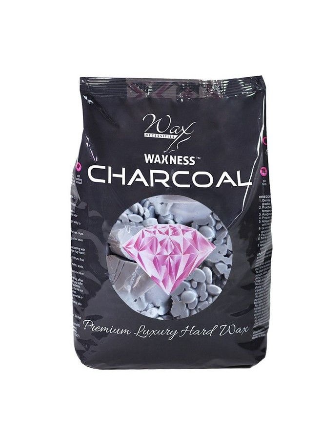 wax necessities Essities Premium Luxury Polymer Blend Hard Wax Charcoal 1.1 Pound  - Image 3