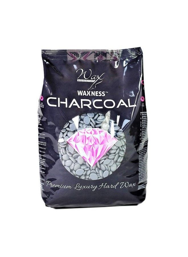 wax necessities Essities Premium Luxury Polymer Blend Hard Wax Charcoal 1.1 Pound  - Image 2