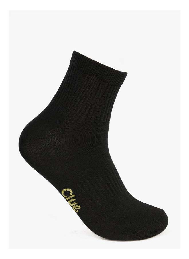 Clue Ribbed Ankle Socks 