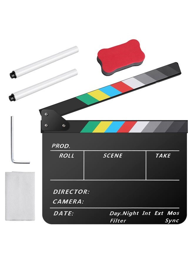 Temery لوحة تصوير الأفلام الأكريليكية - 12 × 10 بوصة لوحة تصوير الأفلام ديكور سينما مع ممحاة سبورة مغناطيسية، قلمين مخصصين، قطعة قماش للتنظيف ومفتاح سداسي - Image 1