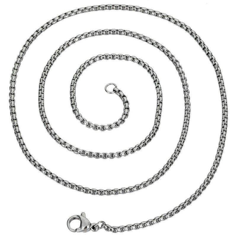 SUNYIK Natural Labradorite Pendant Necklace for Men Women, Irregular Handmade Wire Wrapped Crystal Necklace for Unisex - Image 5